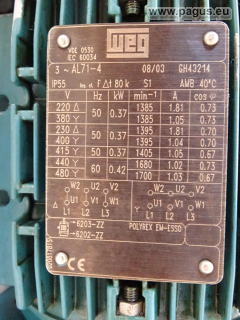 HYDAC Flügelzellenpumpe mit Motor