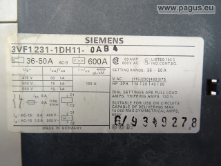 SIEMENS Motorschutzschalter