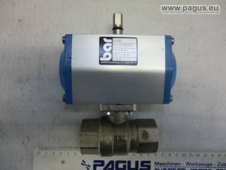 BAR Kugelhahn mit Ventilantrieb pneumatisch