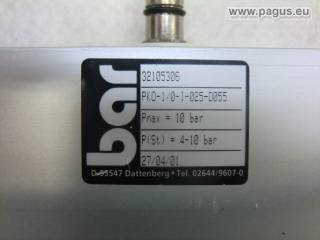 BAR Kugelhahn mit Ventilantrieb pneumatisch