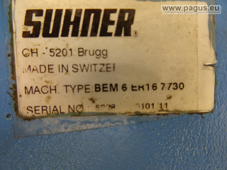 SUHNER Schräglochbohrmaschine