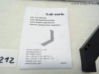 DI-SORIC Laser-Winkellichtschranke
