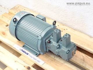 NACHI Doppel- Flügelzellenpumpe mit Motor