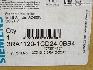 SIEMENS Starterkombination