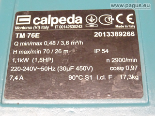 CALPEDA Kreiselpumpe