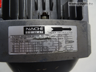 NACHI Doppel- Flügelzellenpumpe, mit Motor