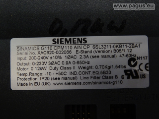 SIEMENS Frequenzumrichter