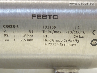 FESTO Druckluftspeicher