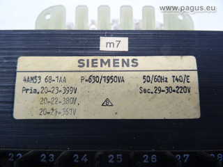 SIEMENS Steuertransformator
