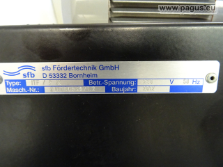 SFB FÖRDERTECHNIK Förderband