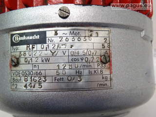 BAUKNECHT Getriebemotor