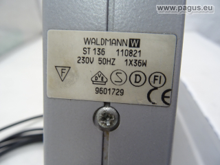 WALDMANN Maschienenleuchte