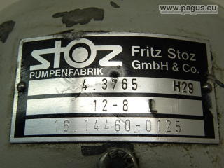 STOZ Schmierpumpe mit Motor