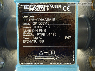 ENDRESS+HAUSER Durchflussmesser