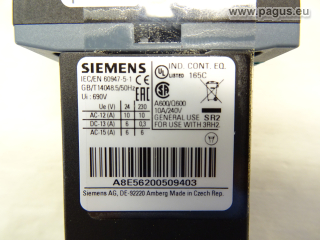 SIEMENS Hilfsschütz