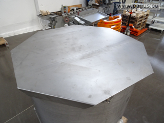 PAGUS Edelstahl- Rundbehälter