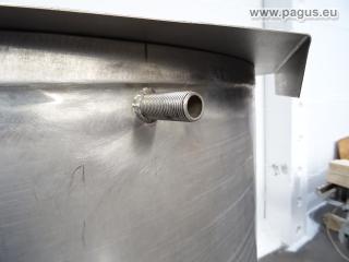 PAGUS Edelstahl- Rundbehälter