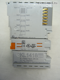 BECKHOFF 8-Kanal-Digital-Eingangsklemme