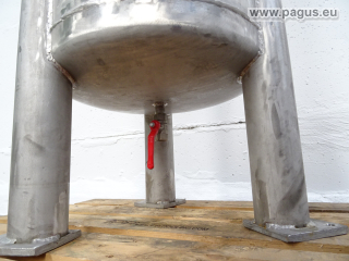 PAGUS stainless steel round container