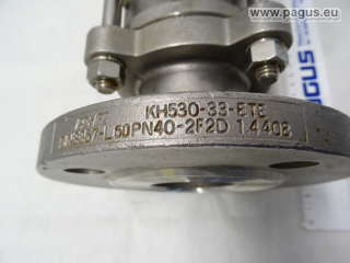 A+R Flanschkugelhahn