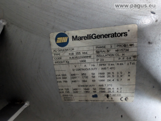 MTU Stromaggregat 480 kVA