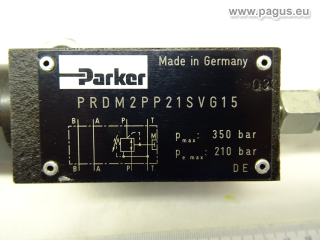 PARKER Druckminderungsventil mit Druckanzeige