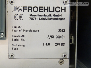 J.W. FROEHLICH Lecktestgerät