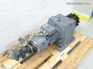 SEW Getriebemotor mit Bremse
