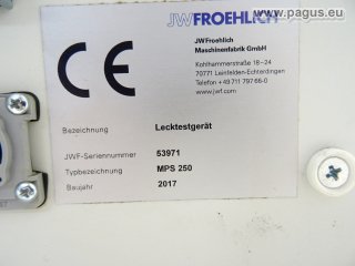 J.W. FROEHLICH Lecktestgerät