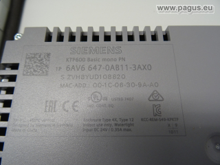 SIEMENS BASIC PANEL