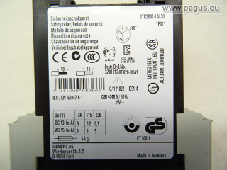 SIEMENS Sicherheitsschaltgerät