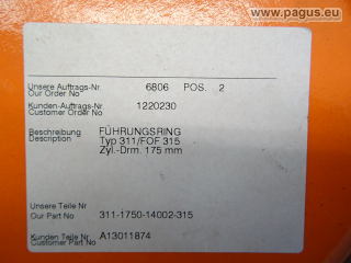 GARDNER - DENVER Führungsring