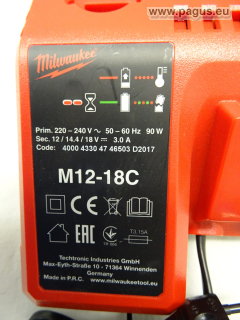 MILWAUKEE® Akku-Kartuschenpresse