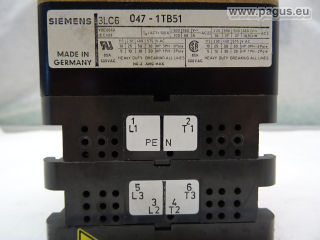 SIEMENS machine main switch