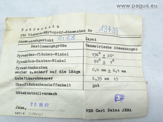 CARL ZEISS Rockwell Eindringkörper