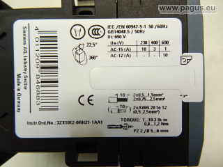 SIEMENS Koppelhilfsschütz