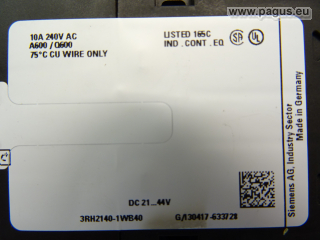 SIEMENS Koppelhilfsschütz