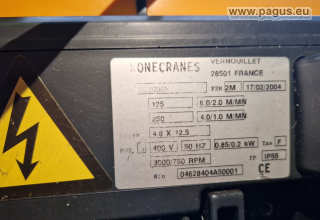 KoneCranes Säulenschwenkkran 125 kg