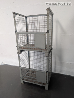 Halbe Gitterbox 800 x 600 x 970 mm