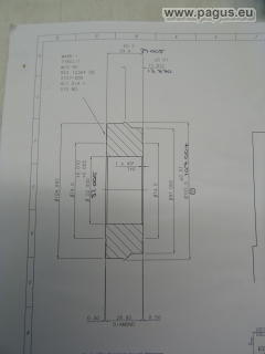 TYROLIT Diamant Profil Abrichtrolle