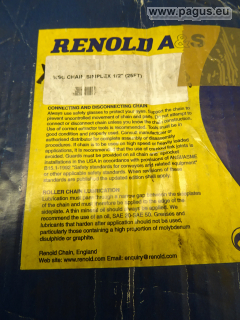 RENOLD A&S single roller chain