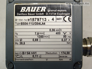 BAUER Getriebemotor