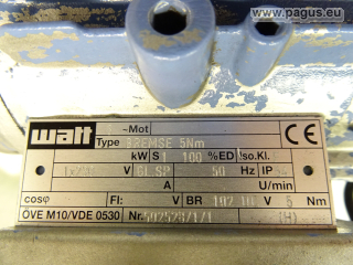 WATT Getriebemotor mit Bremse