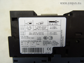 SIEMENS Motorschutzschalter mit Sammelschiene