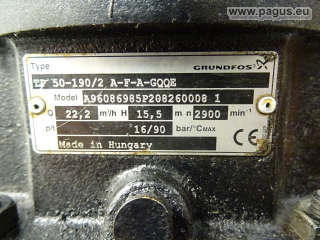 GRUNDFOS Inline-Pumpe