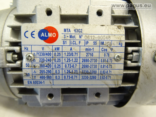 ALMO, HEPCO Getriebemotor