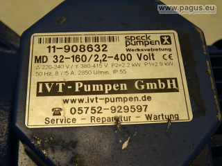 IVT-PUMPEN Kreiselpumpe