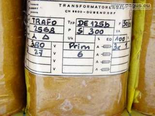 NEUBERT Dreiphasentransformator mit Gleichrichter