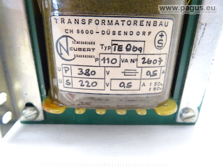 NEUBERT Steuertransformator