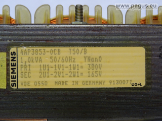 SIEMENS Dreiphasentransformator